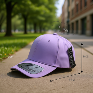 หมวกเบสบอล Bonnie แบบ 6 แผง ปรับขนาดได้ สำหรับทุกเพศ สีพื้น ผ้าโพลีเอสเตอร์ทวิล 100% หมวกลำลองสำหรับผู้ใหญ่ - Product Image 2