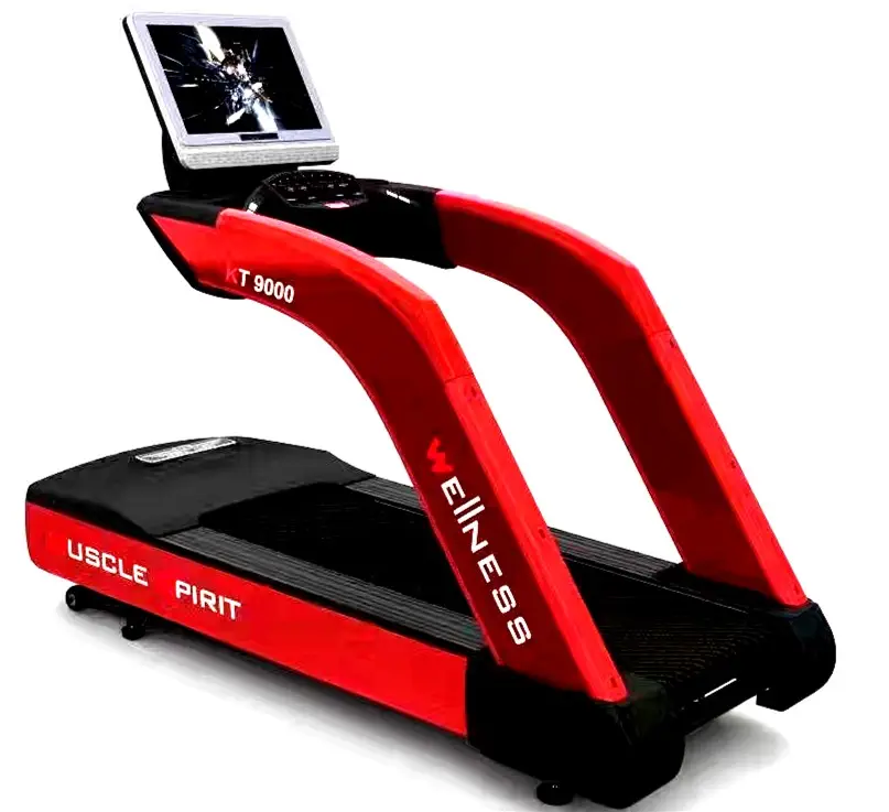 Máquina de correr y cinta de correr comercial, máquina de gimnasio, equipo de fitness