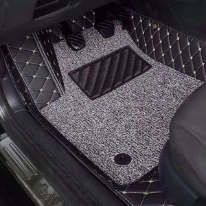 Tapis de sol de voiture K5 en cuir PU 3D de luxe, antidérapants, imperméables, confortables, design personnalisé, 5 mm d'épaisseur, ensemble complet de 3 pièces - Product Image 3