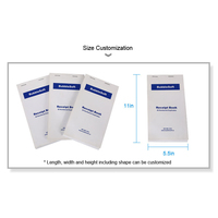 Blocs de factures personnalisés sur mesure / Carnets de reçus autocopiants / Livrets de reçus – Impression numérique couleur intégrale – Lot de 46 pièces – Dos gaufré et couché