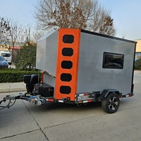 Remorques utilitaires fermées pour camping-car, moto et VTT