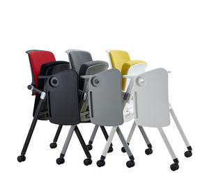 Chaises pliantes empilables multifonctionnelles de haute qualité, nouveau design, style moderne, siège en tissu, pour la maison, le bureau, la chambre, vente en gros - Product Image 6