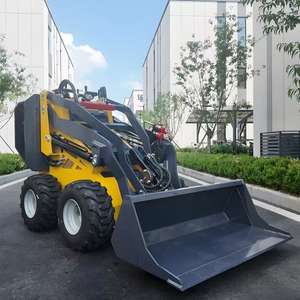 Mini chargeuse compacte à chenilles, mini chargeuse compacte à chenilles avec accessoire, mini chargeuse compacte à chenilles à essence, livraison gratuite - Product Image 3