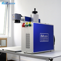 Marqueur laser fibre CNC 30W haute précision refroidi par air pour gravure de plaques signalétiques métalliques, médailles pour chiens, marquage d'acier inoxydable, fichiers AI/DWG