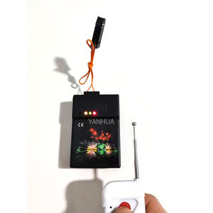 ألعاب نارية بلاستيكية 4 قنوات للتحكم عن بعد ألعاب نارية اشتعال نظام دخان ألعاب نارية CE لحفل الزفاف - Product Image 3