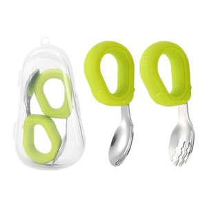 Juego de Cubiertos <span class=keywords><strong>para</strong></span> Niños de Acero Inoxidable de Grado Alimenticio con Caja de Almacenamiento, Aptos <span class=keywords><strong>para</strong></span> Lavavajillas, Portátiles, <span class=keywords><strong>para</strong></span> Bebés - Product Image 5