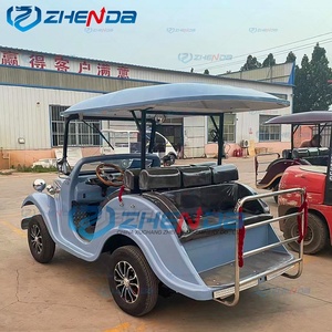 Vehículo Eléctrico Clásico Marca Zhenda con Certificación CE ISO, Auto Turístico Vintage, Garantía de 2 Años, Mejor Precio en Venta - Product Image 2