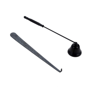 Modern Silver <b>Wick</b> Trimmer and Snuffer <b>Candle</b> Extinguisher Kit with Long Service Life and Easy Use - Product Image 1