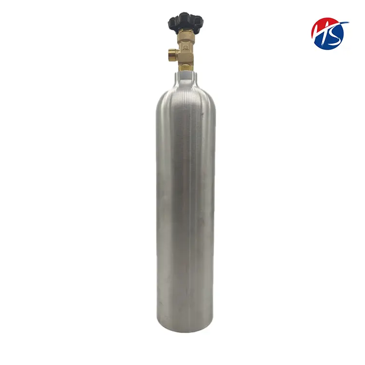 Silinder Gas Pengganti tahan lama tekanan tinggi, Diameter 111mm 3L