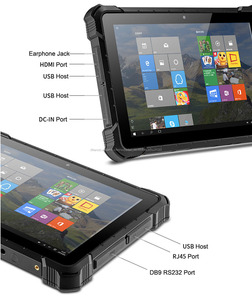 Quad-core 1.44GHz <span class=keywords><strong>10</strong></span>.1inch windows10 robuste Tablet PC Ordinateur portable robuste avec 2D Scanner de code à barres GPS IPS 1200 - Product Image 3