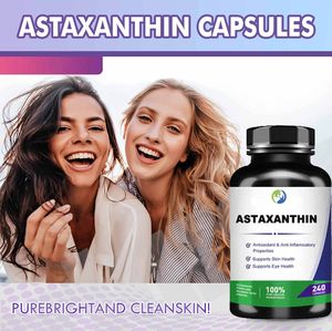 Ausreson <span class=keywords><strong>Astaxanthin</strong></span>オイルソフトゲルカプセル天然美白アスタキサンチンカプセル - Product Image 2