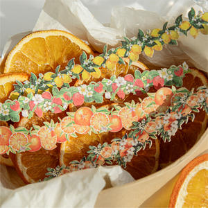 20 pegatinas por paquete, Serie Ramas de Flores Silvestres de Montaña, Paisaje Floral Natural, Pegatinas Decorativas para Cuadernos DIY - Product Image 1