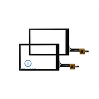 Pantalla Táctil LCD de 3.5 Pulgadas, Estructura de Vidrio + Cristal, Interfaz I2C, Panel Táctil Capacitivo de 3.5 Pulgadas