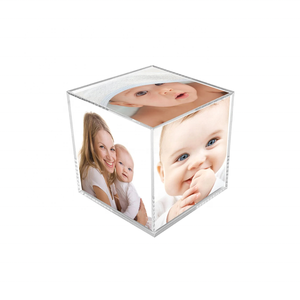 3.5x3.5 rõ ràng Acrylic ảnh Cube Khung 4 mét dày lụa màn hình in HC thương hiệu vuông bán buôn - Product Image 1