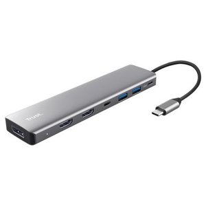 HUB 7 in 1 DALYX <b>USB</b> <b>C</b> Grey 25661 - Product Image 1
