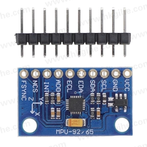 Heiß verkaufter elektronischer GY-MPU9250 Neun-Achsen-Sensor <span class=keywords><strong>I2C</strong></span>/SPI-Kommunikationskompass-Magnetfeld modul neu - Product Image 1