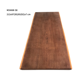 Tablero de Mesa de Comedor Rectangular de Madera Sólida con Diseño Clásico Moderno, Color Natural, Buena Calidad, Gran Venta - Product Image 4