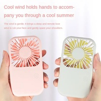 Mini ventilateur portable électrique à piles rechargeable par USB, refroidisseur d'air manuel, mini ventilateur à main