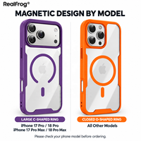 Coque de téléphone antichoc testée contre les chutes, transparente, compatible avec la charge sans fil, en acrylique + TPU, pour iPhone 18 Pro Max 17 16 15 14 Plus 13 Pro