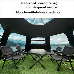Carpa Plegable Portátil de Apertura Rápida Automática para Exteriores, Tipo Diagonal, de Una Habitación, para las Cuatro Estaciones, de Oxford Ecológico, Resistente al Sol - Product Image 4