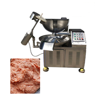 Coupe-viande électrique commercial 80L, machine à hacher et mélanger les aliments pour la préparation de farce à viande, légumes, saucisses, pour usine de transformation alimentaire