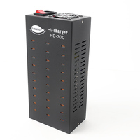 Station de charge rapide USB Type-C 30 ports en métal durable pour téléphones et appareils USB, chargeurs rapides USB-C PD