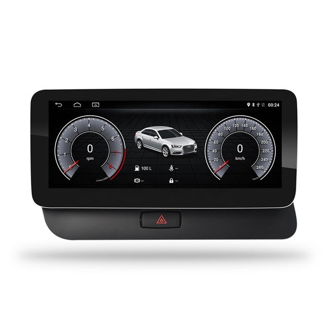 Android 13 Octa Core 4+64G Car Navigation System for Audi Q5 2009-2016 Car Dvd Player 10.25inch 1920*720 LHD