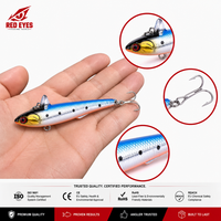 Échantillon Gratuit Leurre Crayon Coulant Red Eyeds 2ème Génération pour Pêche sur Glace, Longue Portée, Eau Salée, Zig Zag, Appât Dur, Vente en Gros de Leurres de Pêche