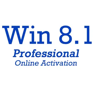 Authentique Win 8.1 Licence professionnelle 100% Activation en ligne Win 8.1 Pro Retail Key Envoyer par e-mail