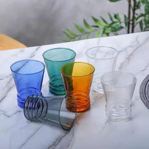 Tazza Minimalista in Vetro Borosilicato a Doppia Parete con Manico Resistente al Calore 250ml Soffiata a Mano per Birra/Latte/Tè/<span class=keywords><strong>Acqua</strong></span> - Product Image 2