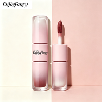 EnjoyFancy H31 #   Gloss à lèvres double embout longue tenue 2-en-1, rouge à lèvres mat velours hydratant et huile à lèvres waterproof, marque privée