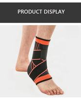 Attelles de cheville orthopédiques ZJFIT à double sangle de compression, bandes élastiques de soutien sportif en matériau composite pour protection