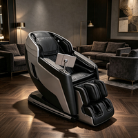 Fauteuil de massage électrique intelligent Boncare K21 à gravité zéro, luxe, 4D, avec rouleaux intelligents et fonction musicale, massage universel, vente en gros