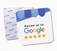 Nfc Google Review Epoxy Sticker/placa de comentarios para Ins/Facebook/Yelp/TripAdvisor Restaurant