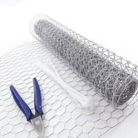 Grillage flexible galvanisé à chaud 0,7-2,5 mm, maille 1/2'', 1'', 2'', antirouille, pour poulailler et élevage, OEM ODM, direct usine