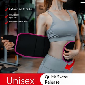 <span class=keywords><strong>Ceinture</strong></span> de sudation en néoprène pour la taille, <span class=keywords><strong>ceinture</strong></span> amincissante pour le ventre, bande de sudation pour femmes et hommes, pour l'entraînement - Product Image 4