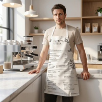 Tablier jetable en plastique épais anti-éclaboussures pour boucher et travail en produits de la mer