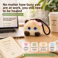 Vente en gros transfrontalière : Jouet IA tendance et de collection, DouBao Plush, animal électronique, chat parlant DuoDuo, cadeau, en fibre de polyester, intelligent