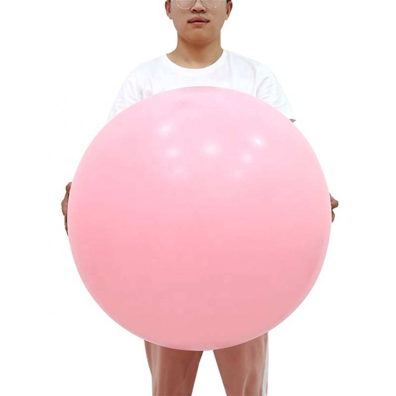 Orangetex, venta al por mayor, forma redonda, grandes globos gigantes de látex de 36 pulgadas