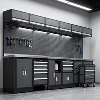 Gabinete de Almacenamiento Modular con Cajones Personalizado OEM, Banco de Trabajo Industrial Extraíble de Acero Laminado en Frío para Taller o Garaje