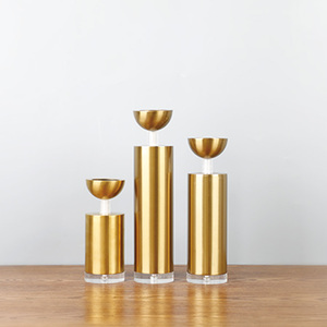 Mesa de <span class=keywords><strong>Bar</strong></span> de hierro modernas sostenedor de vela del metal conjuntos en la india - Product Image 3
