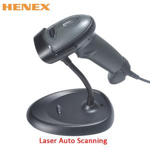 USB có dây cầm tay tự động quét Laser máy quét mã vạch với có thể điều chỉnh đứng CIS quét yếu tố trong kho - Product Image 3