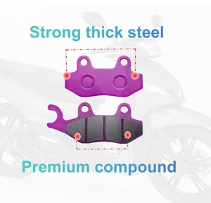 SYM Jet X Sport 50 & 4/100 Jet <span class=keywords><strong>Basix</strong></span>/Evo/Sport 50 Plaquettes de frein de moto avant Nouvelles pièces de scooter - Product Image 3
