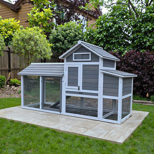 SDC035 Poulailler en Bois à Double Étage avec Toit Étanche pour Poules Pondeuses - Product Image 4