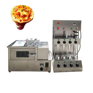 Machine à pizza en forme de cône haute vitesse / Machine à cônes à pizza à vendre / Équipement pour cônes à pizza - Product Image 1
