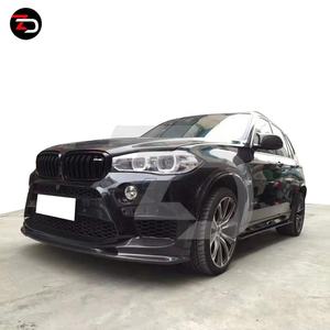 Kit corpo diffusore gonna laterale labbro anteriore 1 Set scatola di cartone Standard 99% fibra di carbonio 2014-2018 per <span class=keywords><strong>BMW</strong></span> X5 F15 X5M <span class=keywords><strong>F85</strong></span> alta qualità - Product Image 1