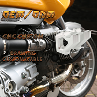 Pengangkat Setang Motor Aluminium Universal Dudukan Pengangkat Setang CNC Klamp Gambar Pabrik Dapat Disesuaikan
