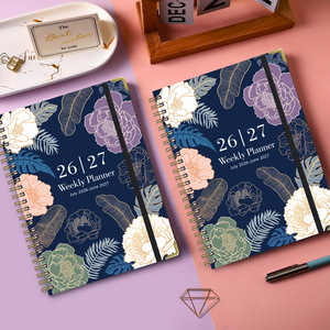 Agenda a spirale A5 2026 per scuola e lavoro, diario e pianificatore per fitness, regalo transfrontaliero - Product Image 2