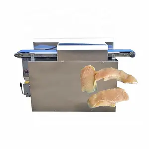 Máquina de corte uniforme para carne, bife e peito de frango, fatiador de 3-30 mm