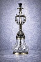 Chichas en métal personnalisées avec un design luxueux sculpté pour ensemble de chicha, chicha, shisha, hoka